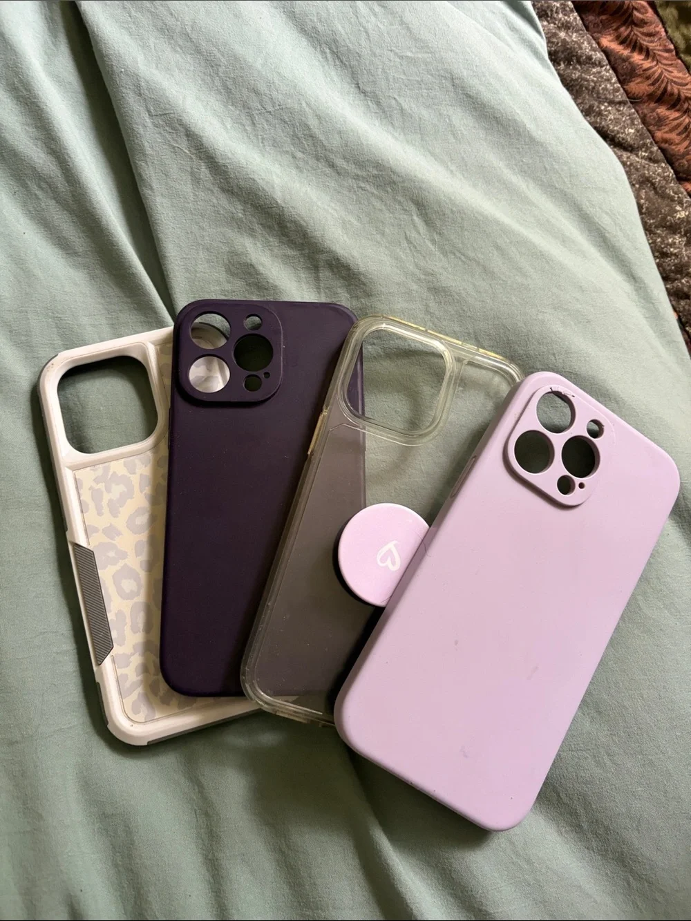 Purple & Lilac iPhone Case Bundle - Multiple Protective Covers